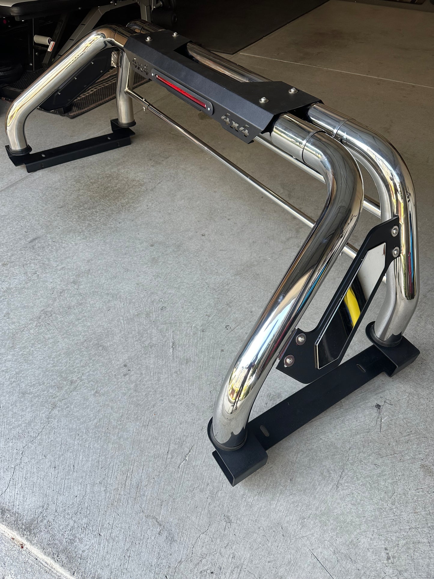 Stainless Chrome Roll-bar fits Full-size truck Tundra, F150/F250, Silverado, Ram Sierra, GMC  1500, Titan